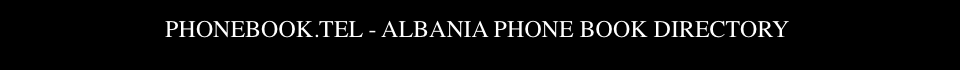 ALBANIA DIRECTORY