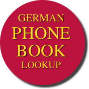 GERMAN TELEPHONE BOOK LOOKUP